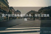 国产探花海角娱乐头条，探花全国高端