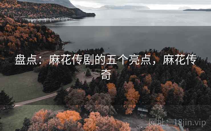 盘点:麻花传剧的五个亮点,麻花传奇 盘点:麻花传剧的五个亮点,麻花传奇